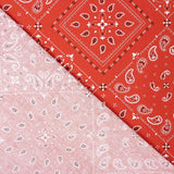 Oeko-Tex® Bandana Coton Popeline Rouge - Ribes y Casals