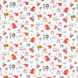 Popeline Blanche Sant Jordi - Ribes y Casals