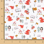 Popeline Blanche Sant Jordi - Ribes y Casals