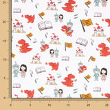 Popeline Blanche Sant Jordi - Ribes y Casals