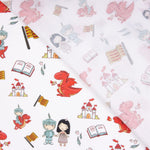 Popeline Blanche Sant Jordi - Ribes y Casals