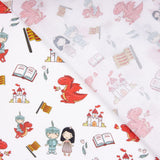 Popeline Blanche Sant Jordi - Ribes y Casals