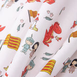 Popeline Blanche Sant Jordi - Ribes y Casals