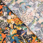 Popeline Coton Félin Multicolore - Ribes y Casals