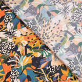 Popeline Coton Félin Multicolore - Ribes y Casals