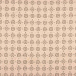 Tissu imprimé en popeline de coton et spandex à motif géométrique beige - Ribes y Casals