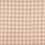 Tissu imprimé en popeline de coton et spandex à motif géométrique beige - Ribes y Casals