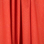 Coton Popeline Pois Orange - Ribes y Casals