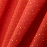 Coton Popeline Pois Orange - Ribes y Casals