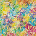 Batik Feuilles Multicolore Jaune - Ribes y Casals