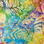 Batik Feuilles Multicolore Jaune - Ribes y Casals