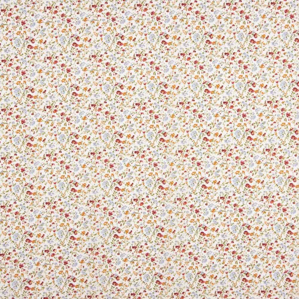 Popelín Viscosa Floral Crudo - Ribes y Casals