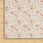 Popelín Viscosa Floral Crudo - Ribes y Casals