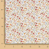 Popelín Viscosa Floral Crudo - Ribes y Casals