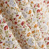 Popelín Viscosa Floral Crudo - Ribes y Casals
