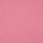 Popeline de coton à carreaux mini rouge - Ribes y Casals