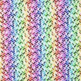 Popeline Coton Chevrons Multicolore - Ribes y Casals