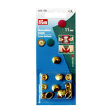 Boutons à Recouvrir Prym 323150 Dorés 11 mm – Lot de 7 - Ribes y Casals