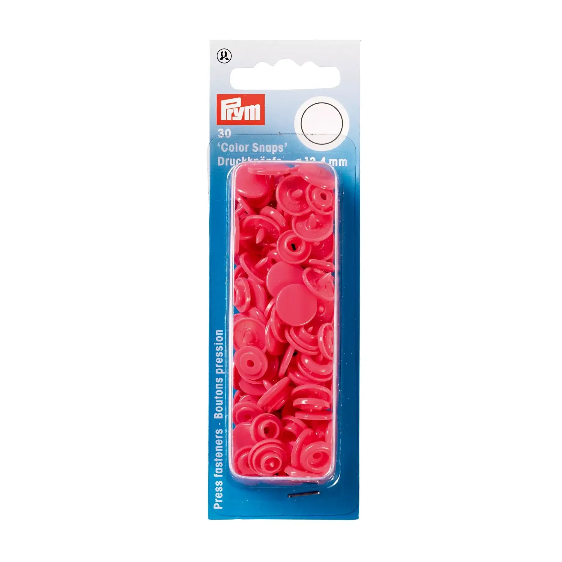 Boutons-pression Prym Color Snaps 12,4 mm framboise-fuchsia - Ribes y Casals