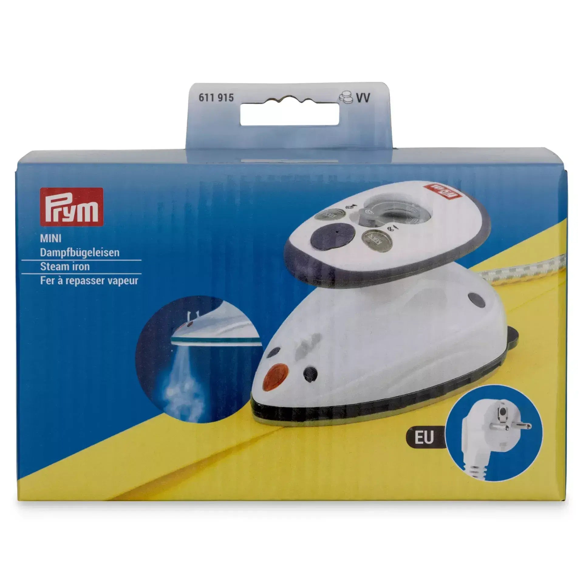 Fer à Repasser Vapeur Mini Prym – Compact de Voyage avec Double Voltage - Ribes y Casals