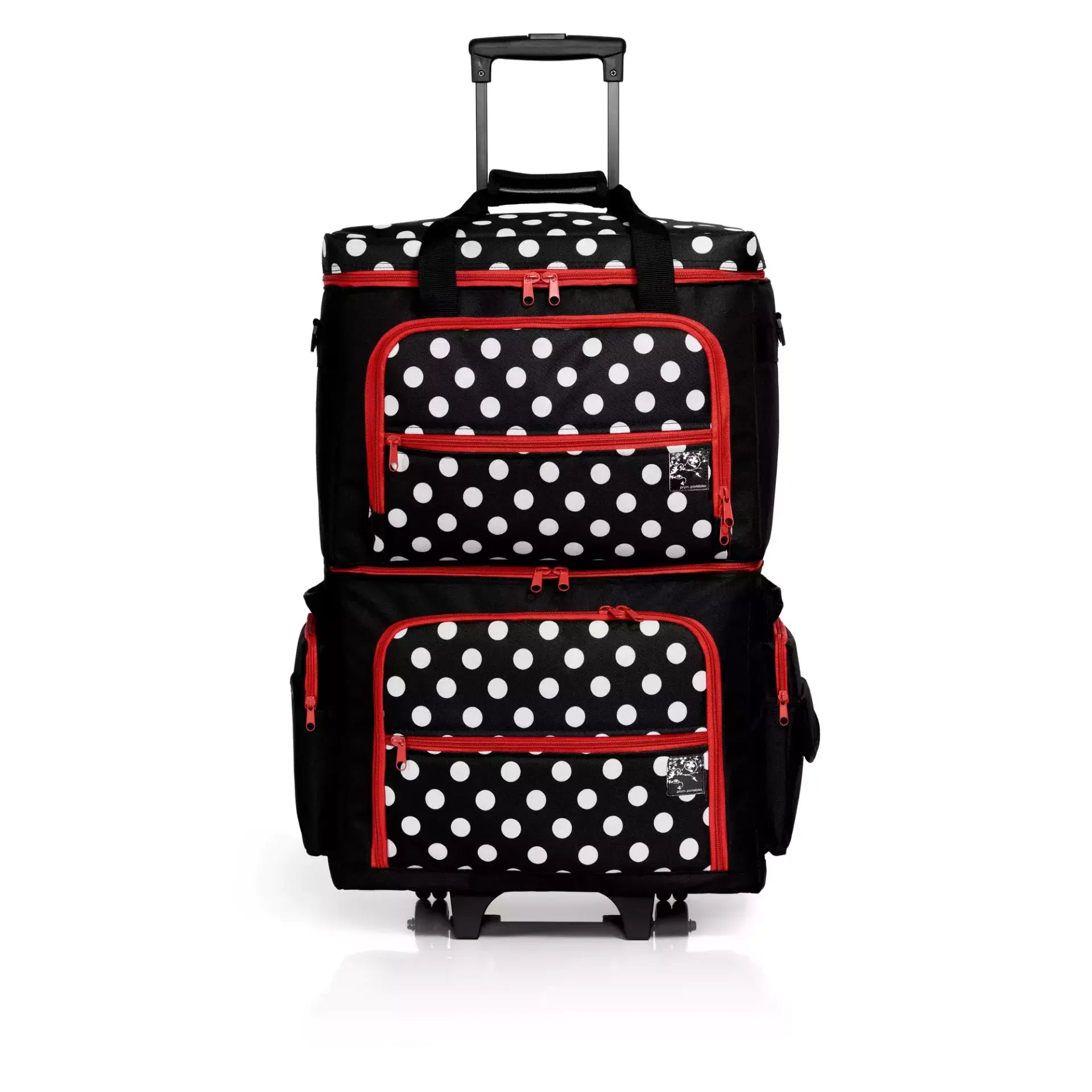 Chariot pour machine à coudre Polka Dots noir - Ribes y Casals