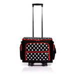 Chariot pour machine à coudre Polka Dots noir - Ribes y Casals