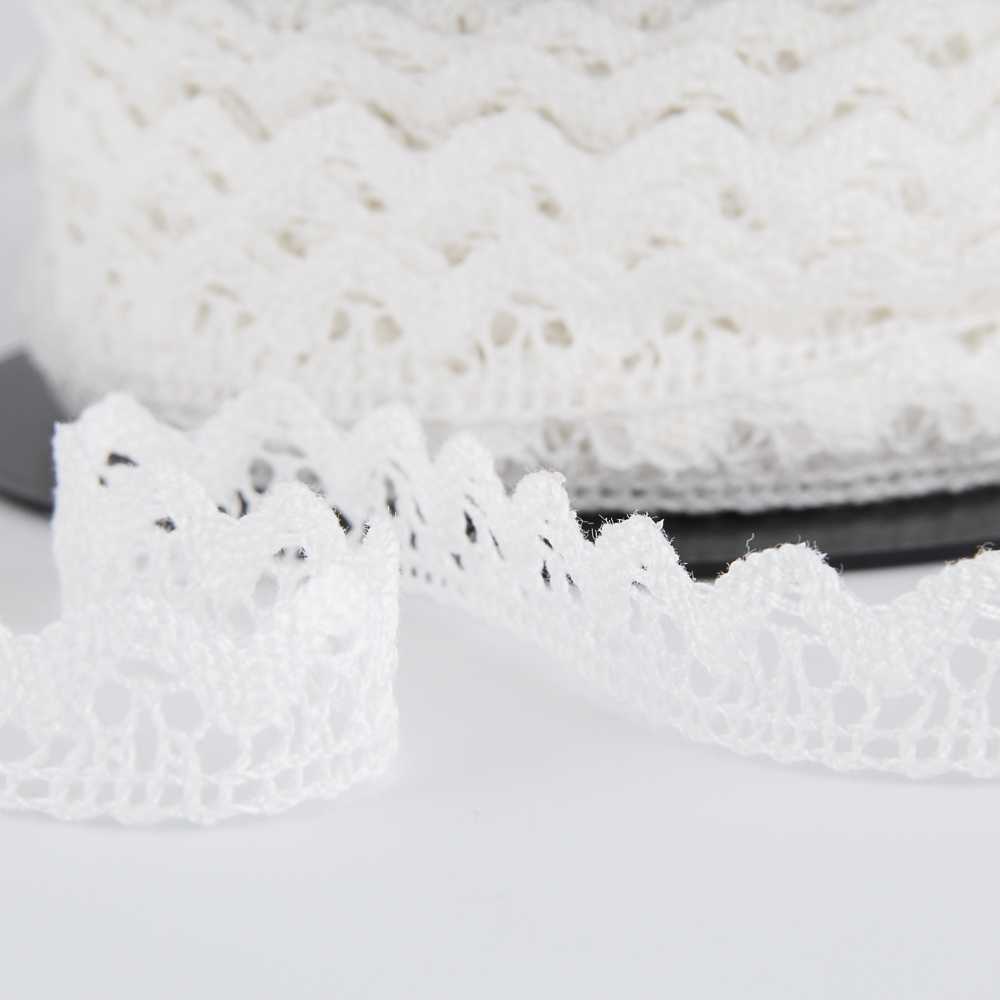 Dentelle De Coton Blanche 10mm - Ribes y Casals