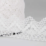 Dentelle De Coton Blanche 55mm - Ribes y Casals