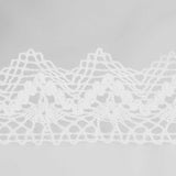 Dentelle De Coton Blanche 55mm - Ribes y Casals