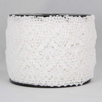 Dentelle De Coton Blanche 55mm - Ribes y Casals