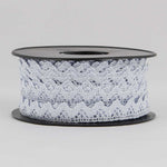 Dentelle De Coton Bleu Clair 10mm - Ribes y Casals