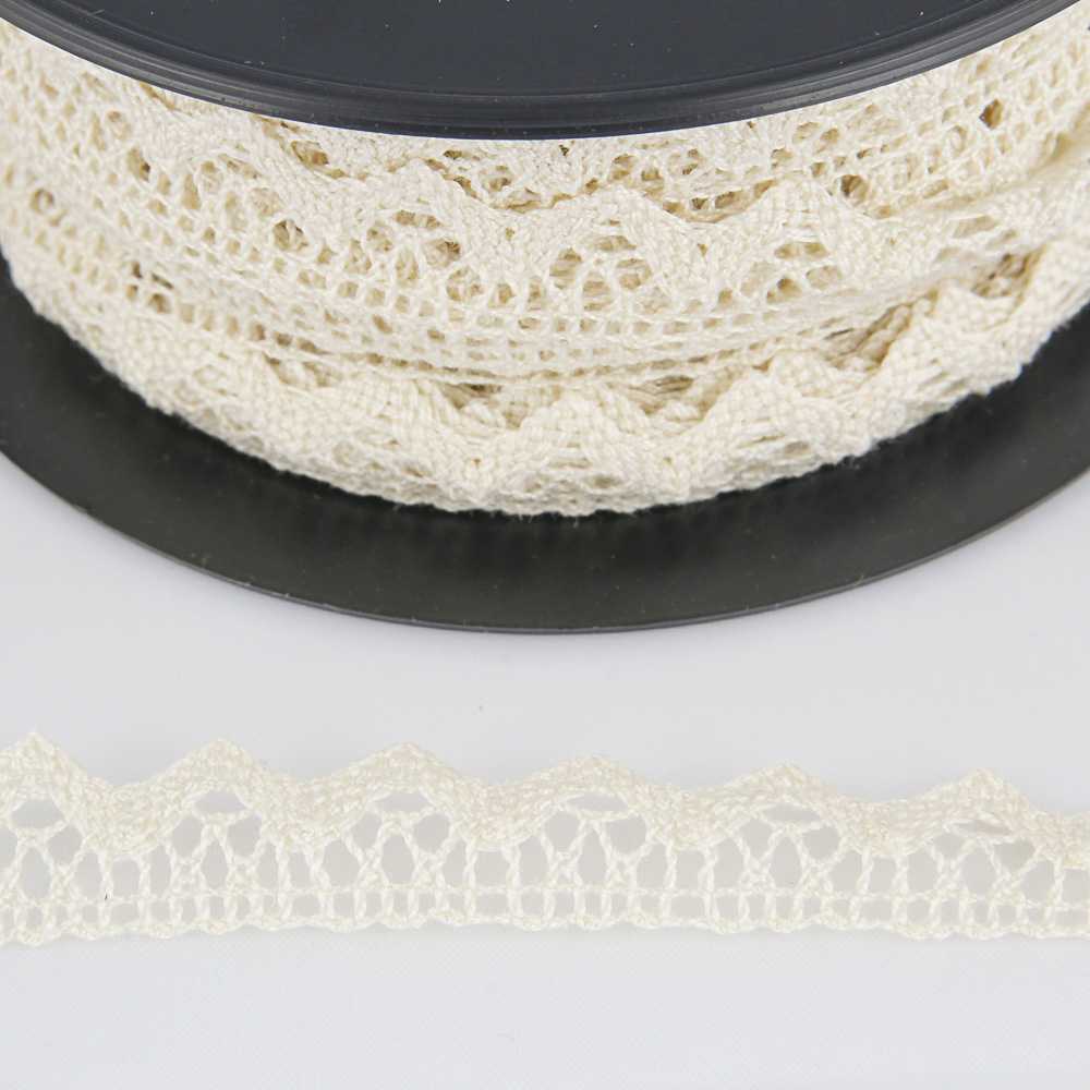 Dentelle De Coton Ecru 10mm - Ribes y Casals
