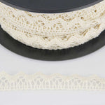 Dentelle De Coton Ecru 10mm - Ribes y Casals