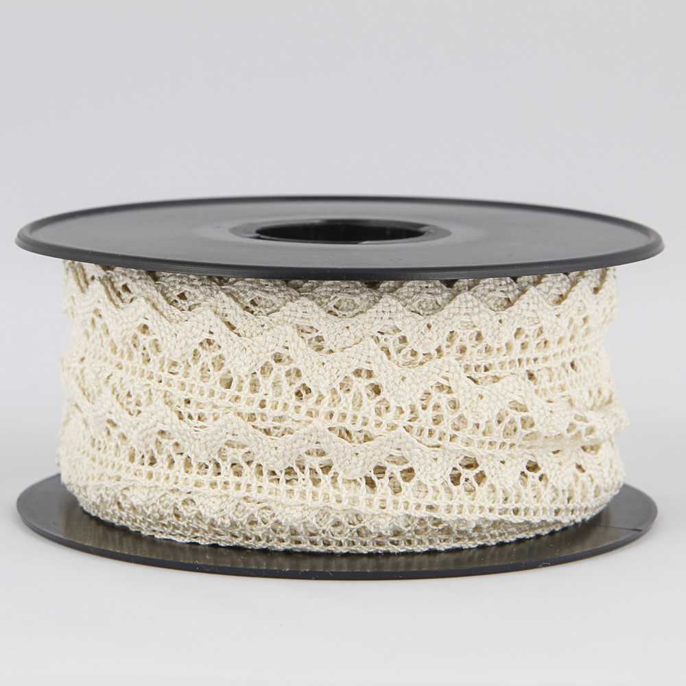 Dentelle De Coton Ecru 10mm - Ribes y Casals