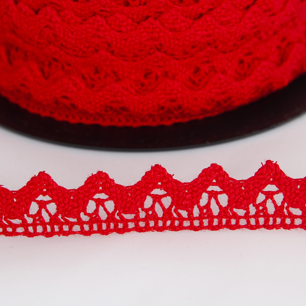 Dentelle De Coton Blanche 10mm - Ribes y Casals