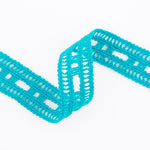 Dentelle 4665 Vert Bleu 53 - Ribes y Casals