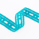 Dentelle 4665 Vert Bleu 53 - Ribes y Casals