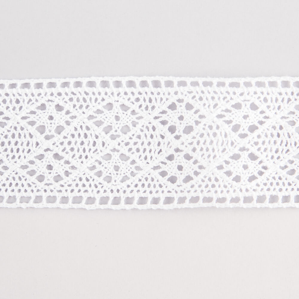 Ruban Dentelle 90173 Blanc - Ribes y Casals