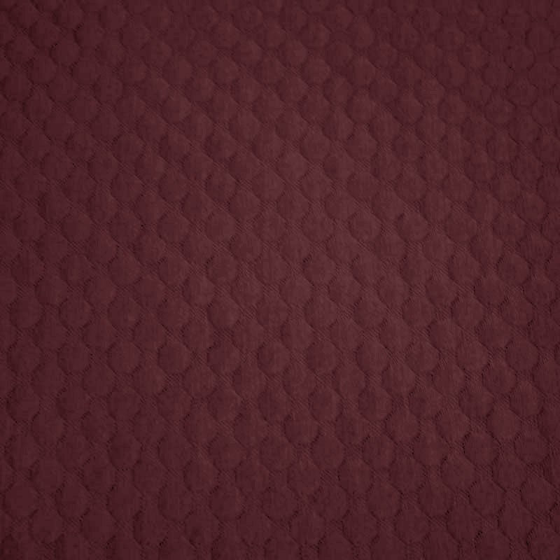 Tricot Matelassé Grenat Rond - Ribes y Casals