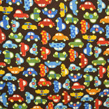 Tricot Coton OEKO-TEX Voitures Couleurs - Ribes y Casals