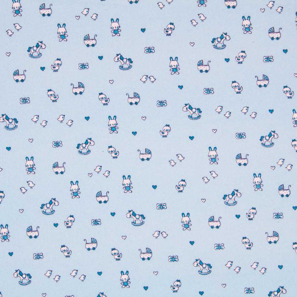 Tricot Coton Ferme Bleu - Ribes y Casals