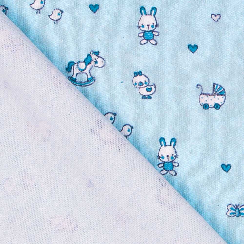 Tricot Coton Ferme Bleu - Ribes y Casals