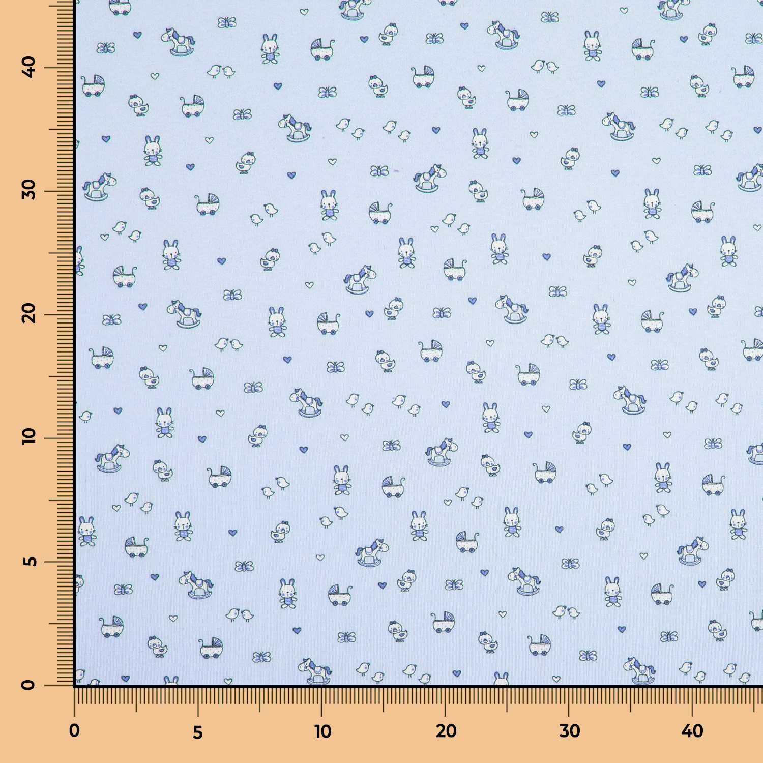 Tricot Coton Ferme Bleu - Ribes y Casals