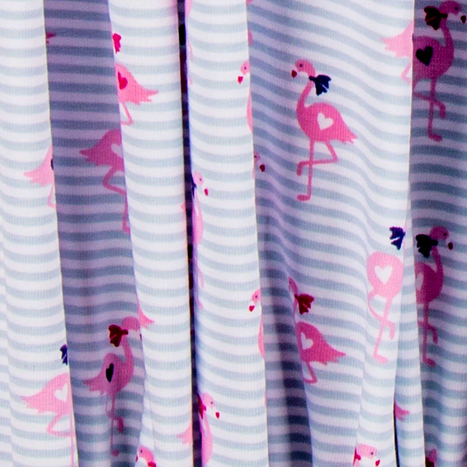 Tricot Coton Flamants Bleu - Ribes y Casals