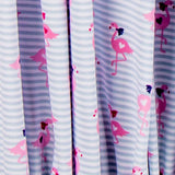 Tricot Coton Flamants Bleu - Ribes y Casals