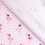 Tricot Coton Flamants Rose - Ribes y Casals