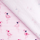 Tricot Coton Flamants Rose - Ribes y Casals