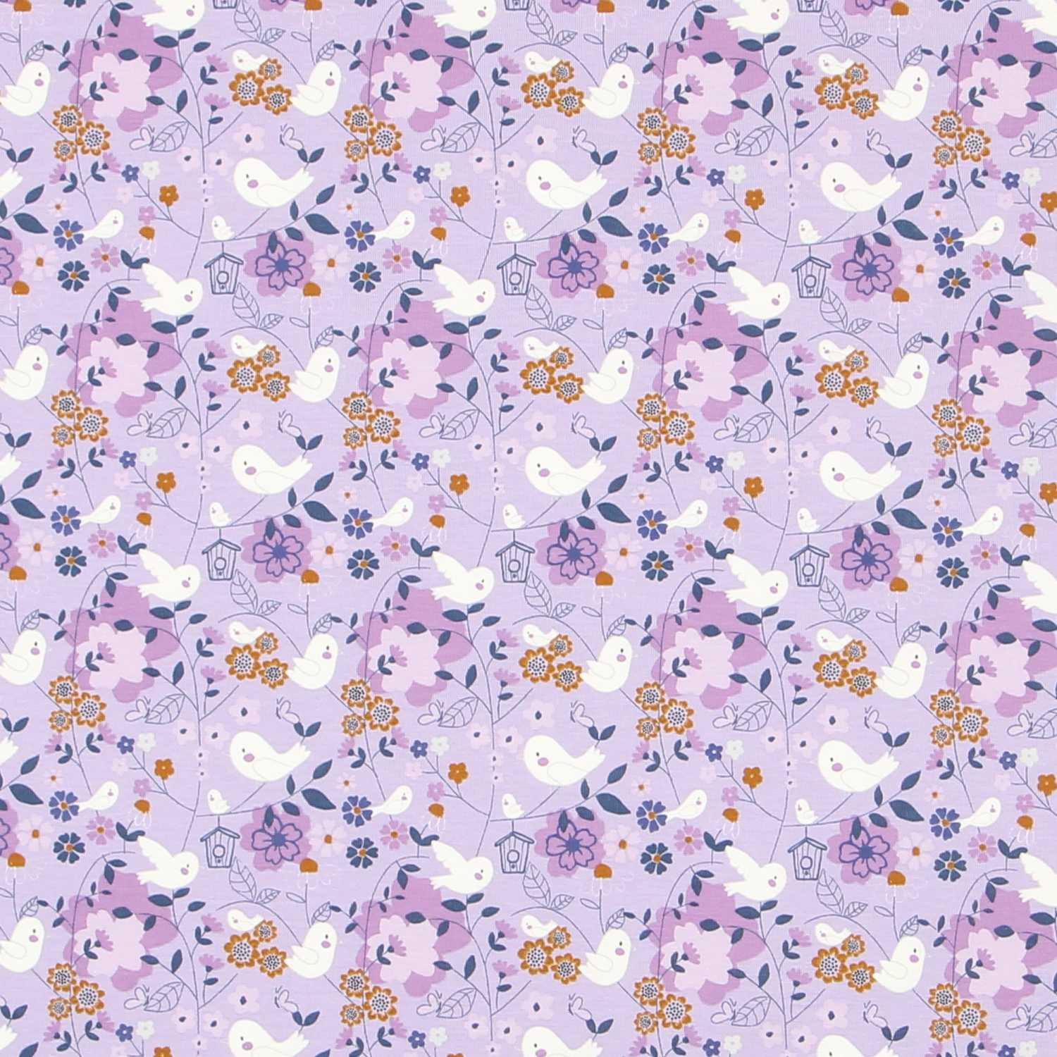 Jersey de Coton Colombe Lila - Ribes y Casals