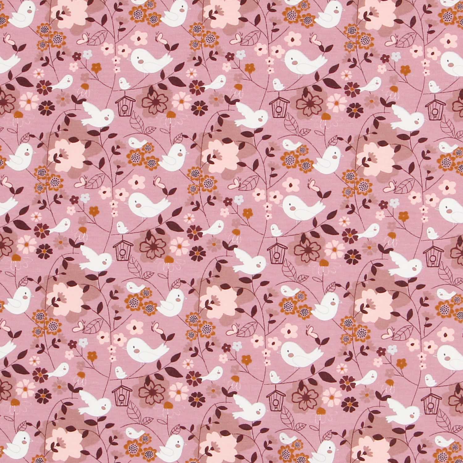 Jersey de Coton Colombes Rose - Ribes y Casals