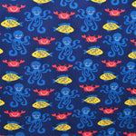 Tricot Coton OEKO-TEX Pieuvre Fond Marin - Ribes y Casals